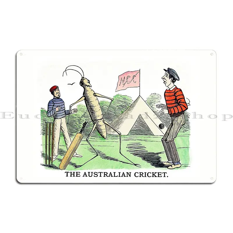 Australian Cricket Story Metal Sign Cinema Plaques Rusty Printing Home Tin Sign Poster