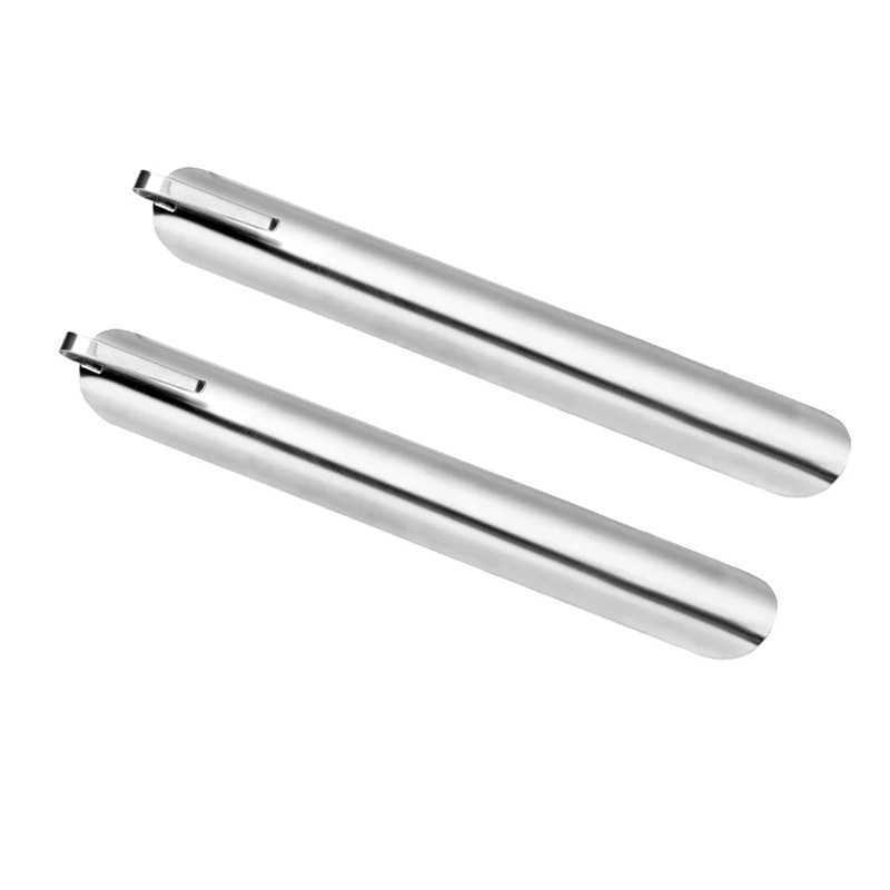 Table Crumbers For Servers Table Crumb Sweeper With Pocket Clip Stainless Steel Cleaner For Quick Cleanup 2Pack