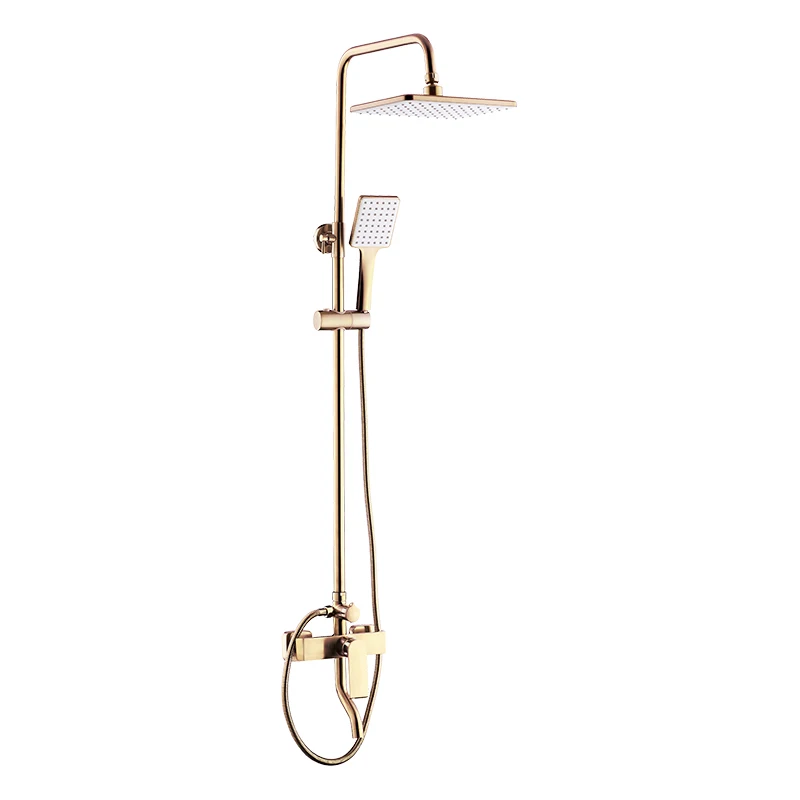 Modern bathroom Shower Set Bathroom Rain Shower Faucet hot and cold water mixer valve brass shower faucet