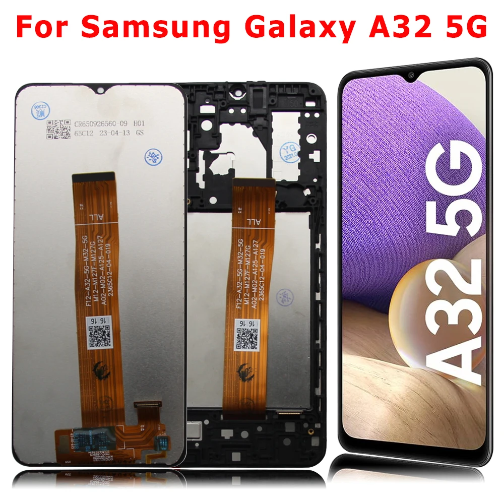 For Samsung Galaxy A32 5G LCD A326 SM-A326B/DS Display Touch Screen Replacement For Samsung A32 5G A326B A326U A326W A326K LCD