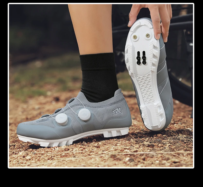 MTB Radschuhe Herren Damen Neue Rutschfeste Mountain-Sneaker Dirt Cleat Bike Racing Pedal-Fahrradschuhe 2025 – Detail 12