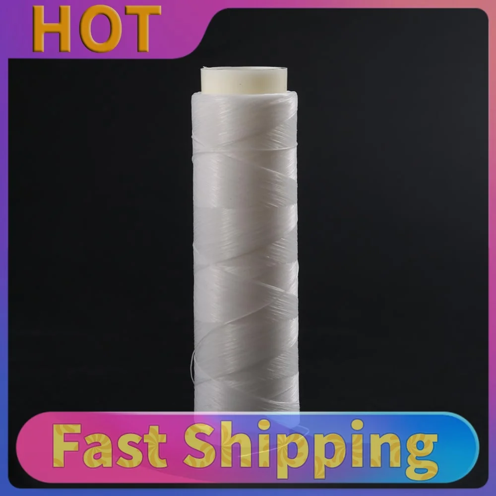 200m Nylon Bait Elastic Thread Lightweight White Bait Leather String Portable Soft Strong Wear- Sea Fishing Accessories