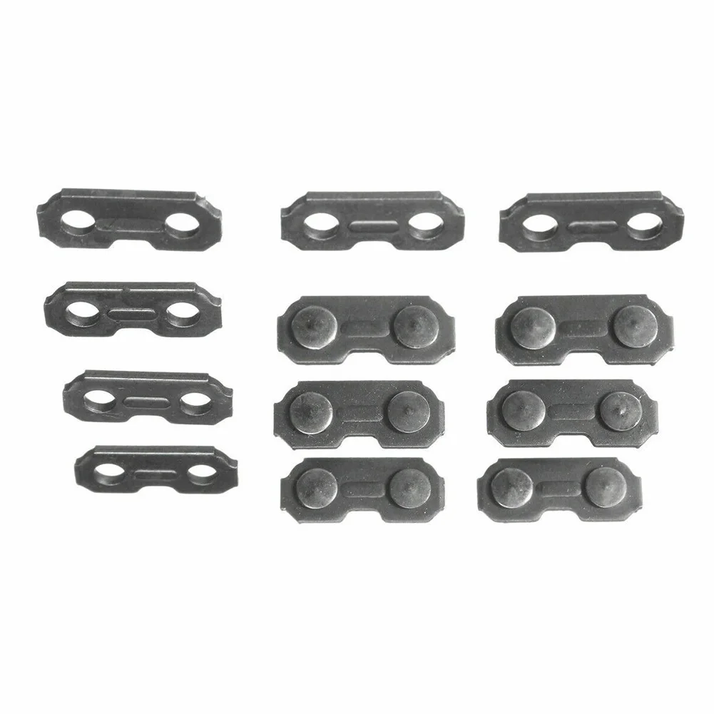 6pcs Metal Chainsaw Chain Joiner Links 3/8 0 063 Compatible with Chainsaw Parts Accessories for Maintaining Chain Integrity