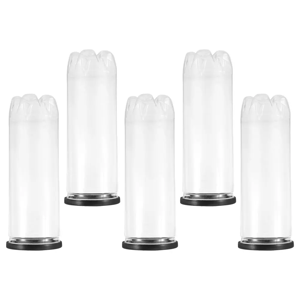 

5 Pcs Balls Tennis Cylinder Multi-function Container Can Pvc Clear Small Bottle