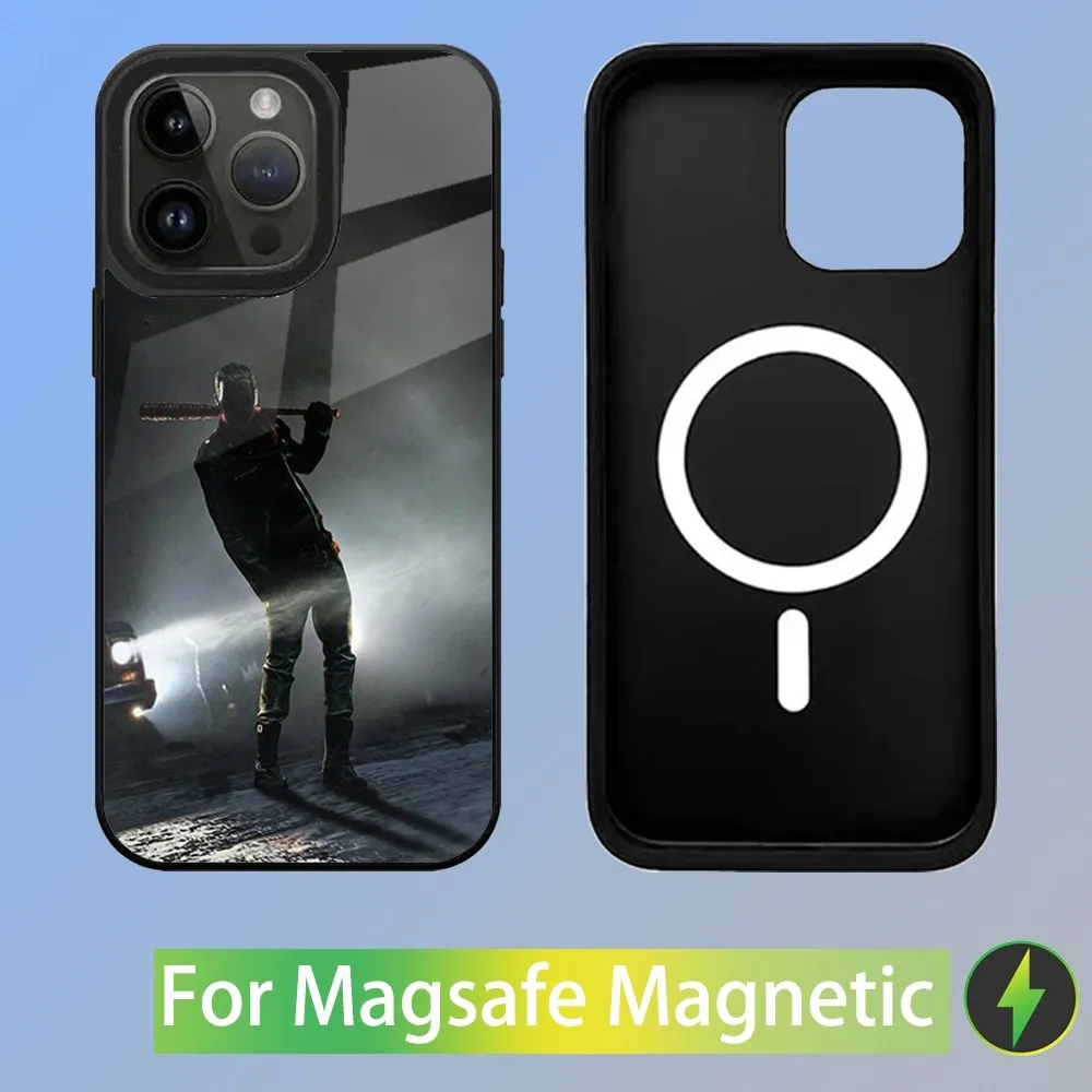 The Walking Dead Phone Case For iPhone 15,14,13,12,11,Plus,Pro,Max Mini Magsafe Magnetic Wireless Charging