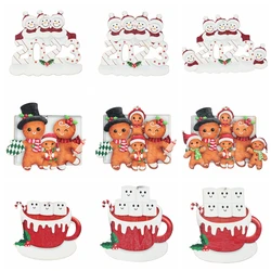 2023 Christmas Family Pendant Christmas Decorations for Home Navidad Christmas Tree Hanging Ornament Xmas Gift New Year 2024
