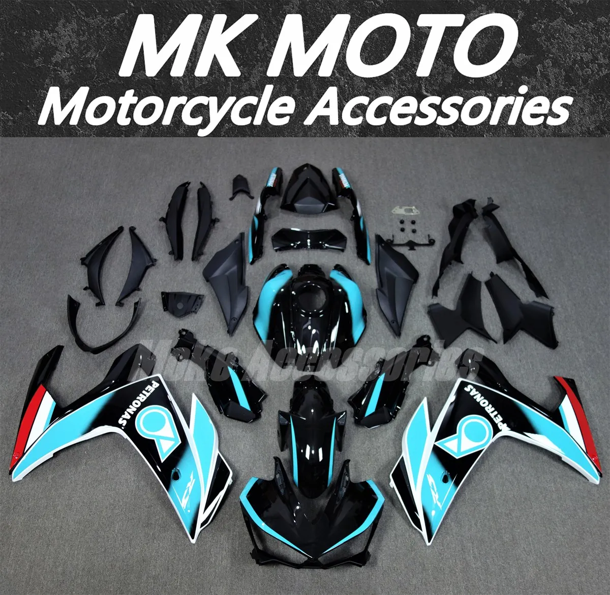 

Moke moto Motorcycle Fairings Kit Fit For R25 R3 2014 2015 2016 2017 2018 Bodywork Set High Quality ABS Injection New Black