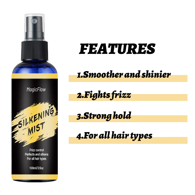 Hair Mist Spray Frizz Repair Control Maca Magic For Hair Silk Elements Spray Heat-protective