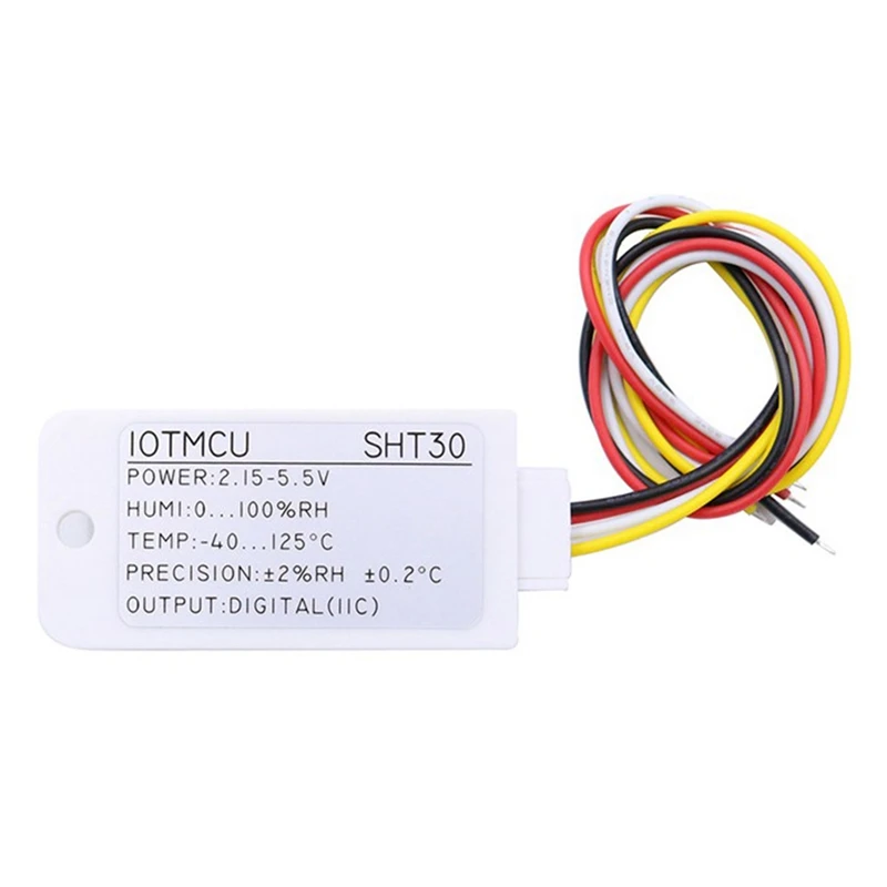 Imagem -02 - Temperatura de Saída Digital e Módulo Sensor de Umidade Iic I2c Interface 3.3v Faça Você Mesmo para Arduino Sht30