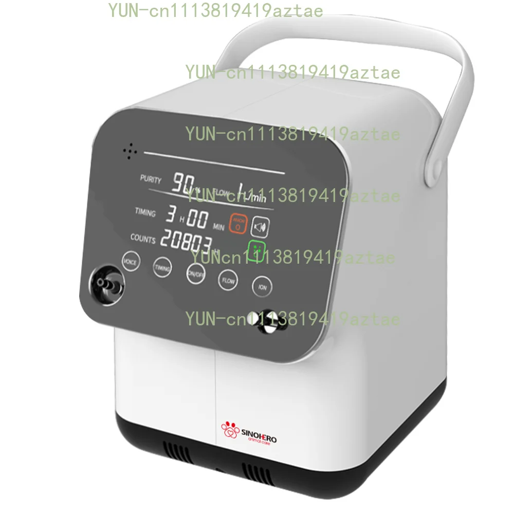 Portable Medical Remote Control    Generator 5l Handle Miniature    Concentrator for Veterinarians