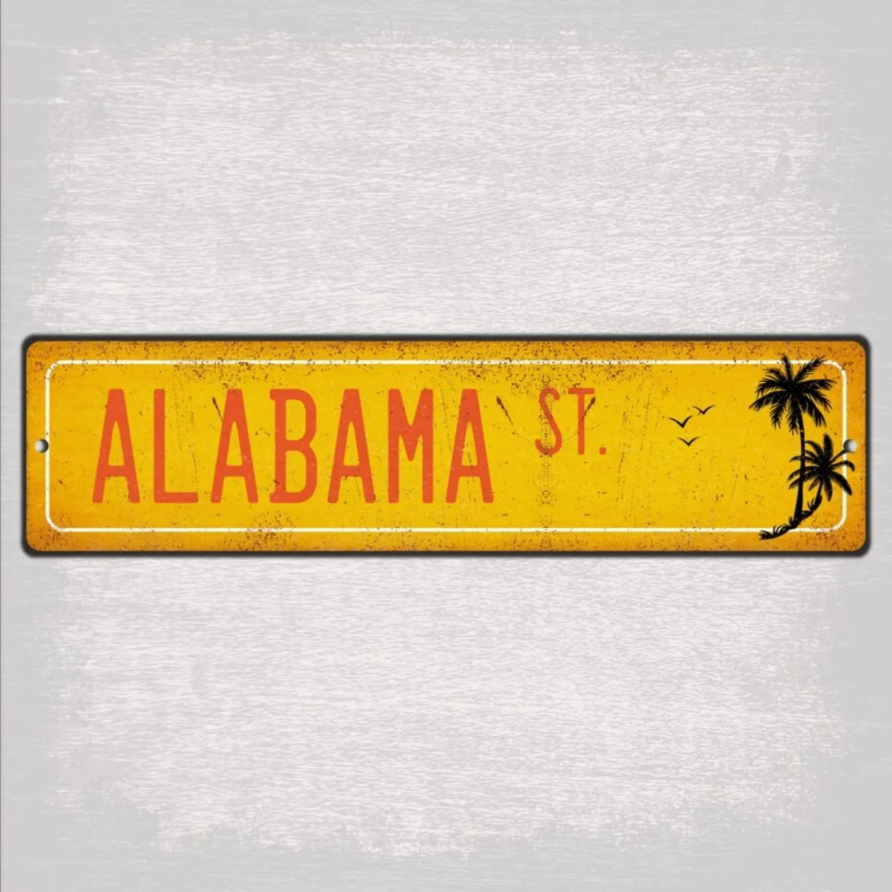Personalized Aluminum Street Sign - Custom Road Plaque, US Home/Farmhouse/Office Decor.