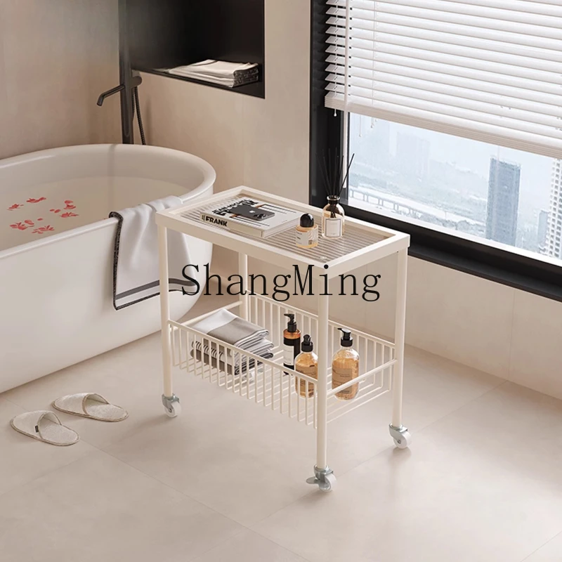 

FG toilet roll paper toilet crevice rack bathroom toilet next to bathtub toiletries trolley