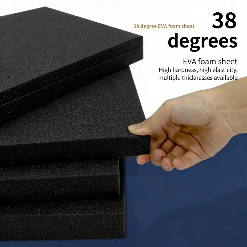 100x50cm Thickness 3/5/10/15mm EVA Foam Sheet Sound Absorption Insulation EVA Rubber Foam Pad DIY Handmade Model Making Material