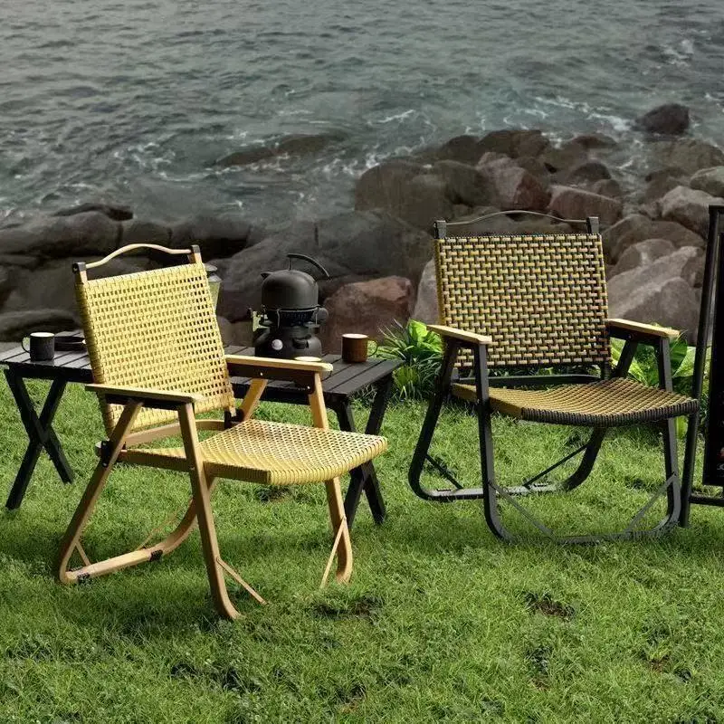 

Outdoor folding table Carbon steel portable car camping table and chairs