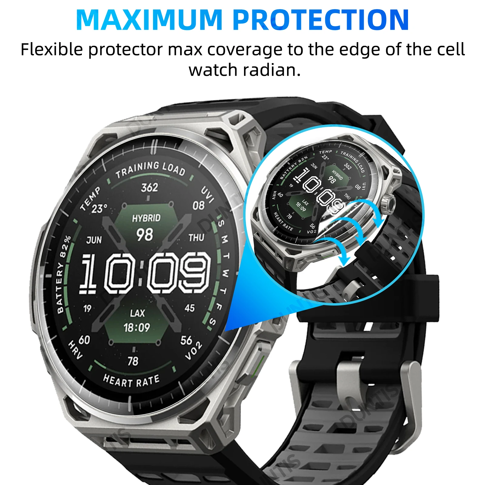 3D Screen Protector for Amazfi - Flexible Tpu Film ulasan dan harga