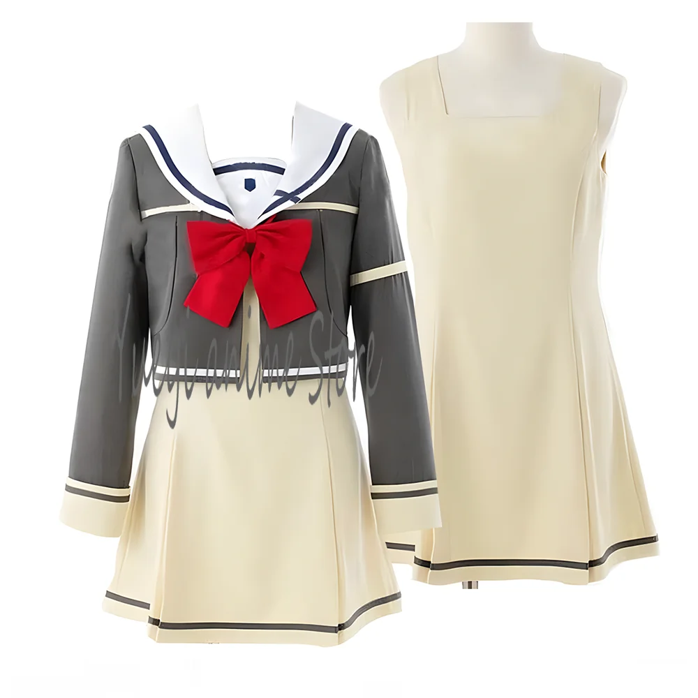 Cosplay Yuuna Yuuki Costume da donna Abito uniforme per Halloween Natale Carnevale Abito Costume da festa personalizzato