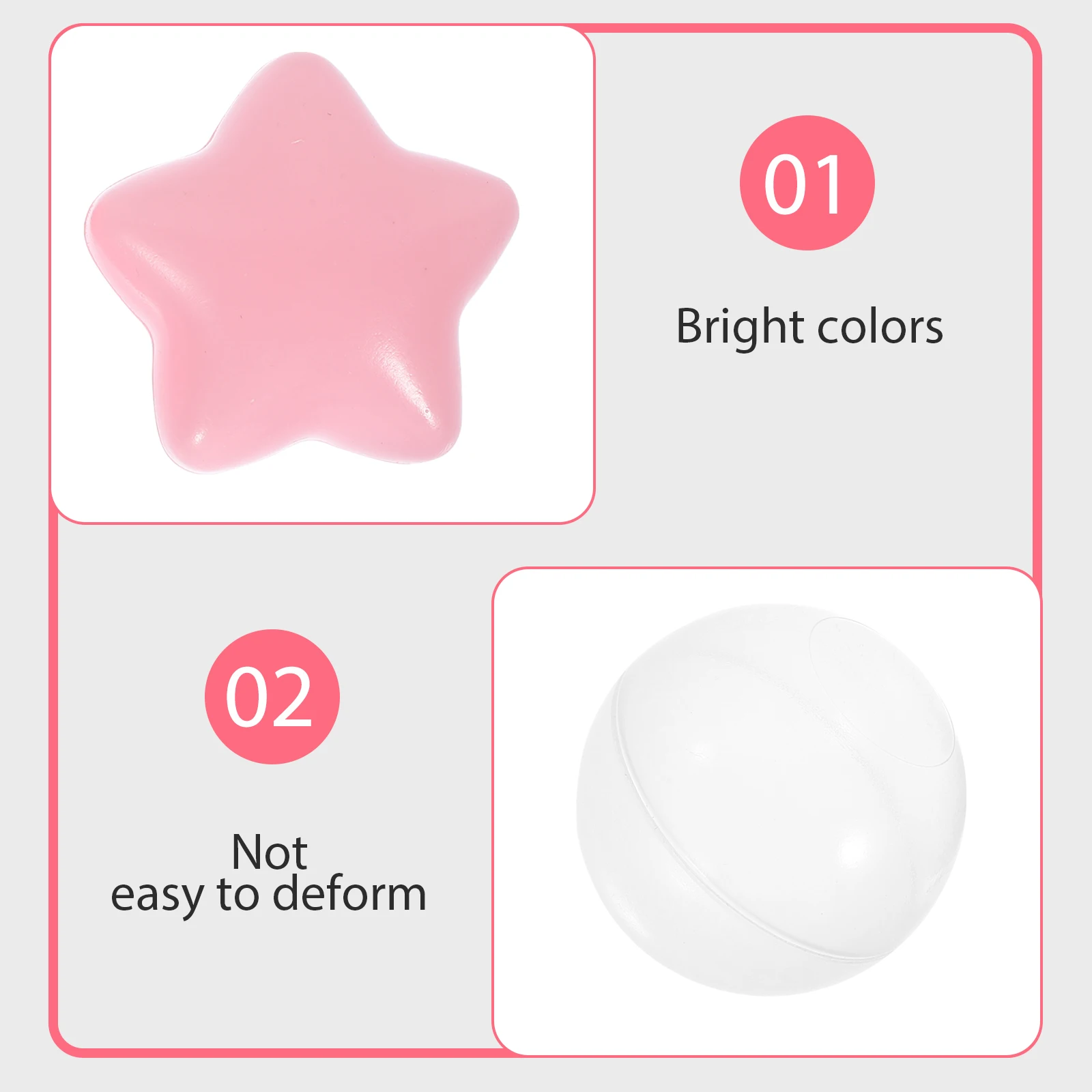 Estrella marina de cinco puntas para niños, juego acuático, juguetes oceánicos coloridos