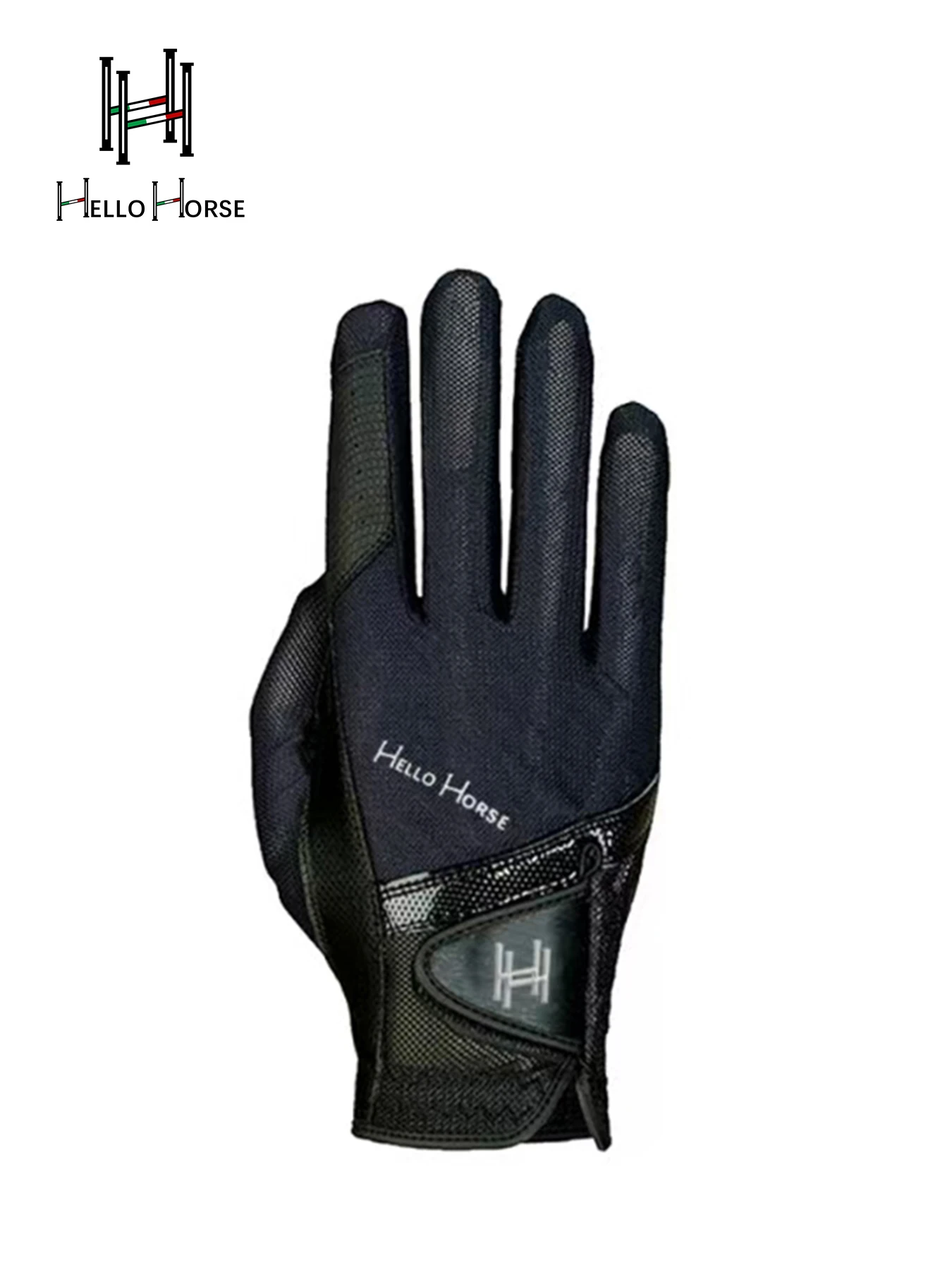 مرحبا الحصان قفازات الفروسية الربيع والصيف الرجال والنساء الأطفال معدات ركوب الخيل قفازات ركوب الفروسية مقاومة للاهتراء وغير قابلة للانزلاق
