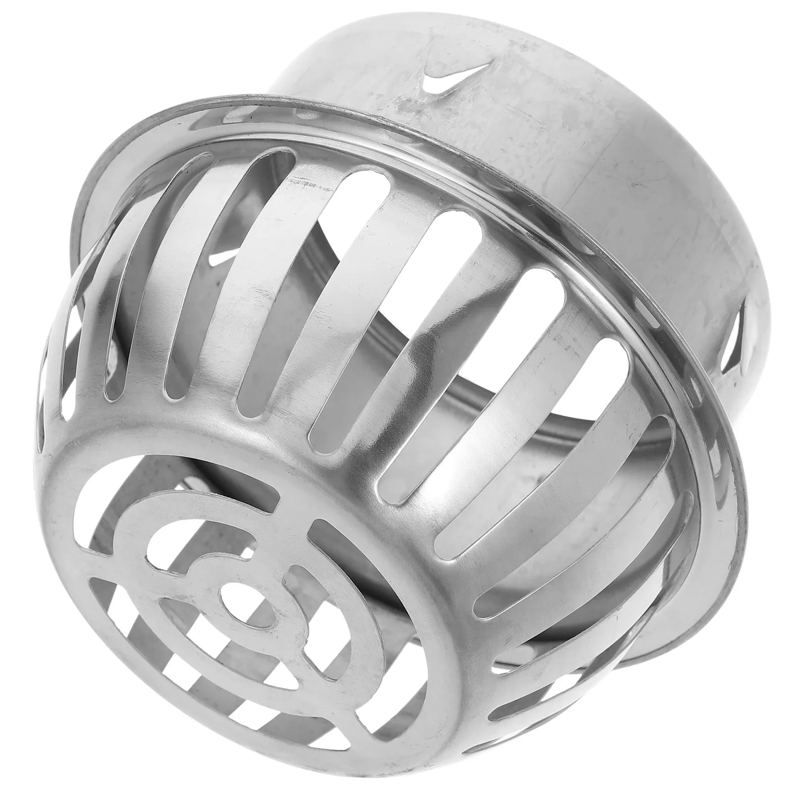 

Круглый напольный слив из нержавеющей стали для улицы, балкона, крыши: эффективная дренажная решетка-фильтр, крышка для наружного слива