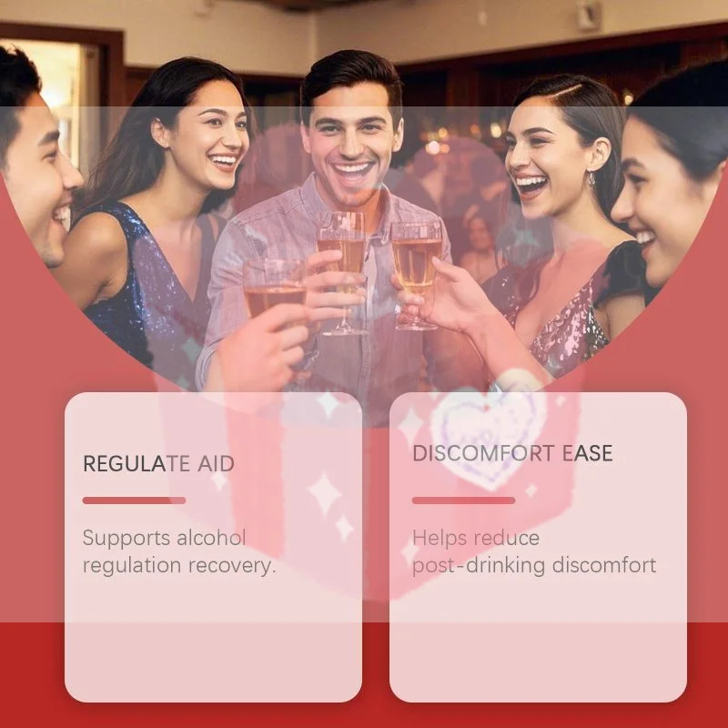Alcohol Detox Patch Long Duration 8-12 Hours Belly Use Quick Recovery Patch for Relieving Post Drinking Discomfort