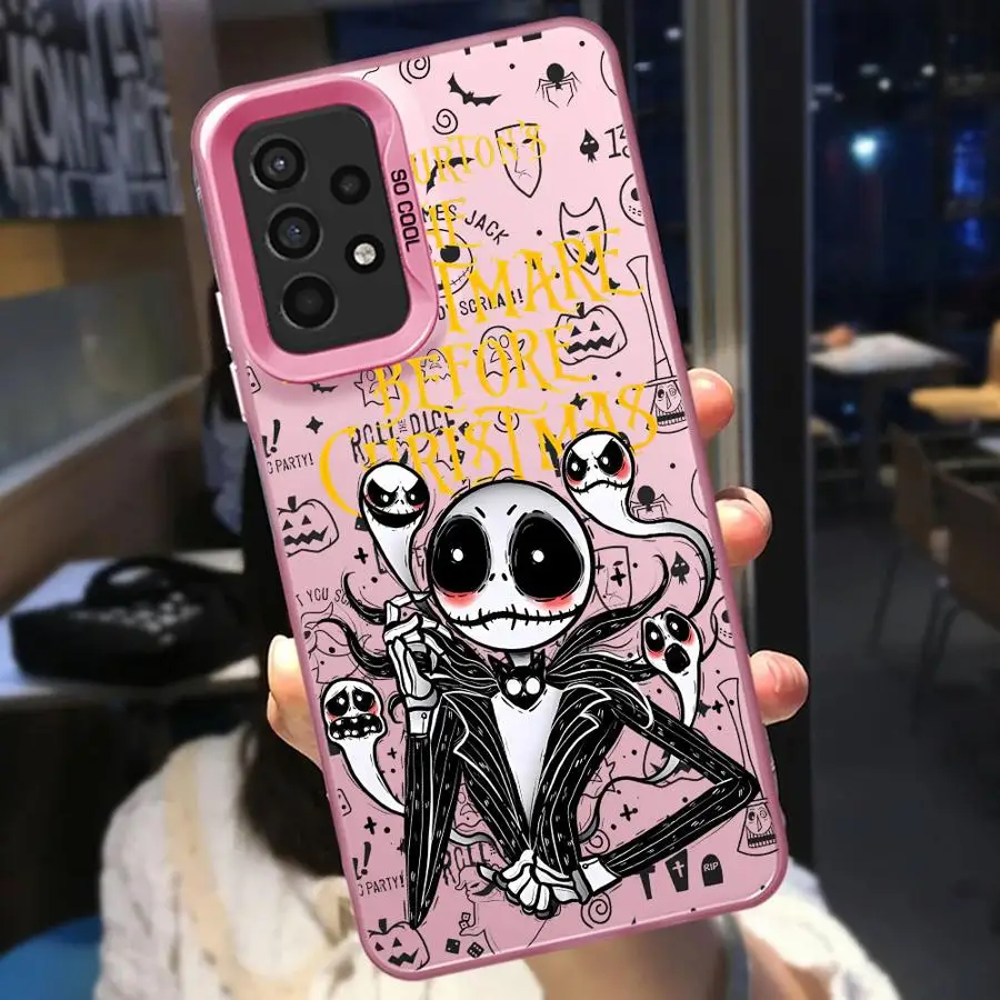 The Nightmare Before Christmas Case for Samsung Galaxy A54 A52 A14 A53 A34 A13 A12 A23 A33 A71 A32 A51 A24 A72 Funda Phone Cover