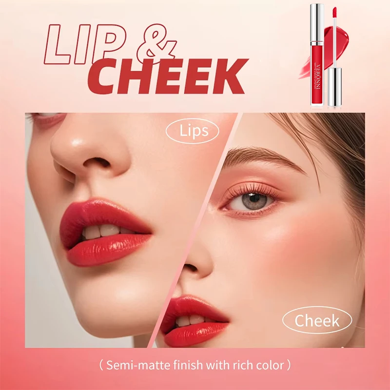 Brillo labial mate – 13 tonos aterciopelados suaves, de larga duración y resistentes al agua, sensación ligera, perfecto para un look de primavera y verano