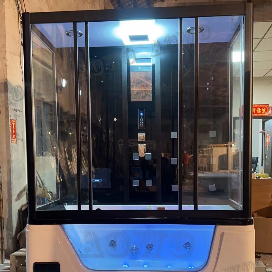 

Whirlpool Spa Luxurious Home Steam Shower Room With Massage Bathtub Shower Spa