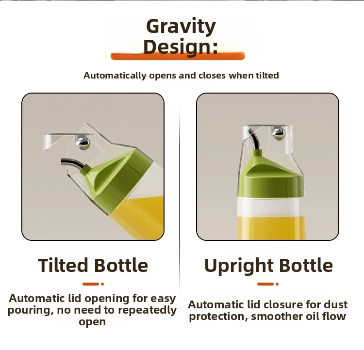 3Pcs 420ml Plastic Squeeze Bottles For Oil Vinegar Sauce= Seasoning Dispenser= Kitchen Storage Green White Leak-proof Easy=Clean view 5