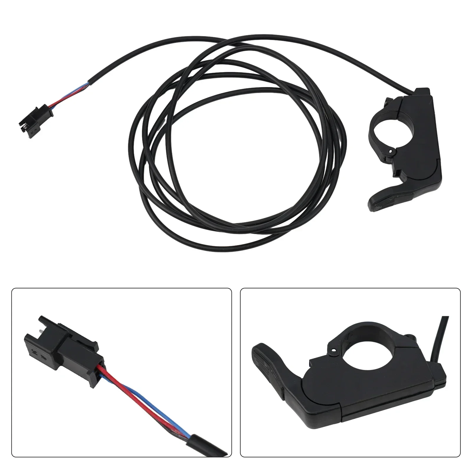 Convenient Installation Electric E Bike Thumb Throttle Speed Control 140X 130X Compatible with Left or Right Side