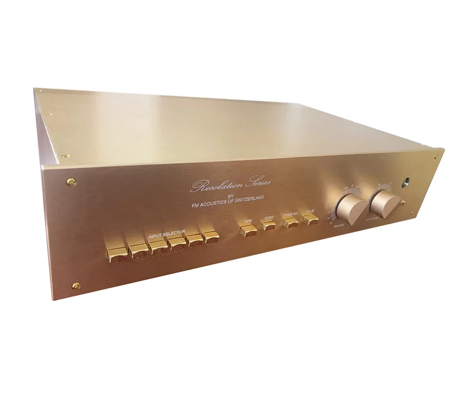 New upgrade 1:1 copy straight engraving FM266-MKII R true balanced circuit/Full balance preamplifier 19200 module