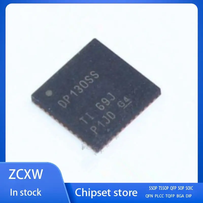 10Pcs/Lot  New    DP130SS   SN75DP130SSRGZ   130SS   QFN48