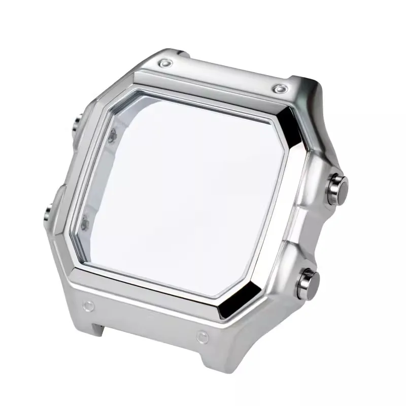 For Casio AE1200 AE1300 Modified metal case 3299 AE-1200 bezel glass waterproof ring kit 304 stainless steel part Men Watchband