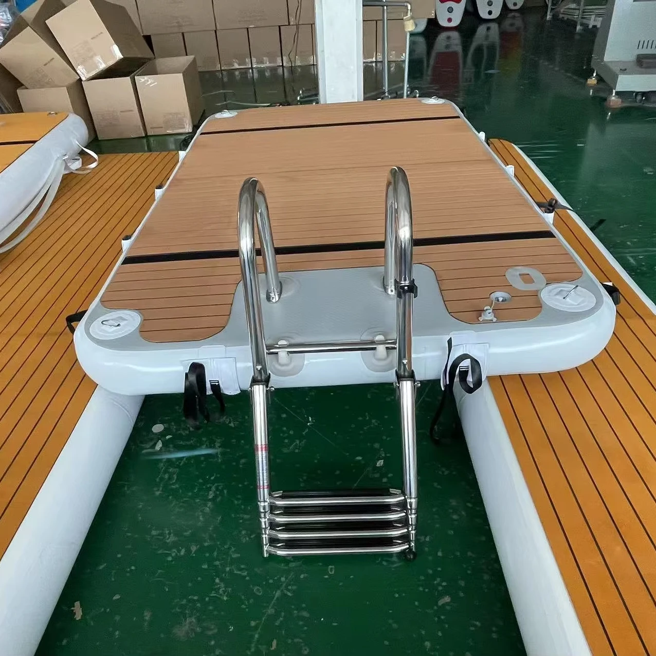 

Inflatable Floating Water Hammock Platform