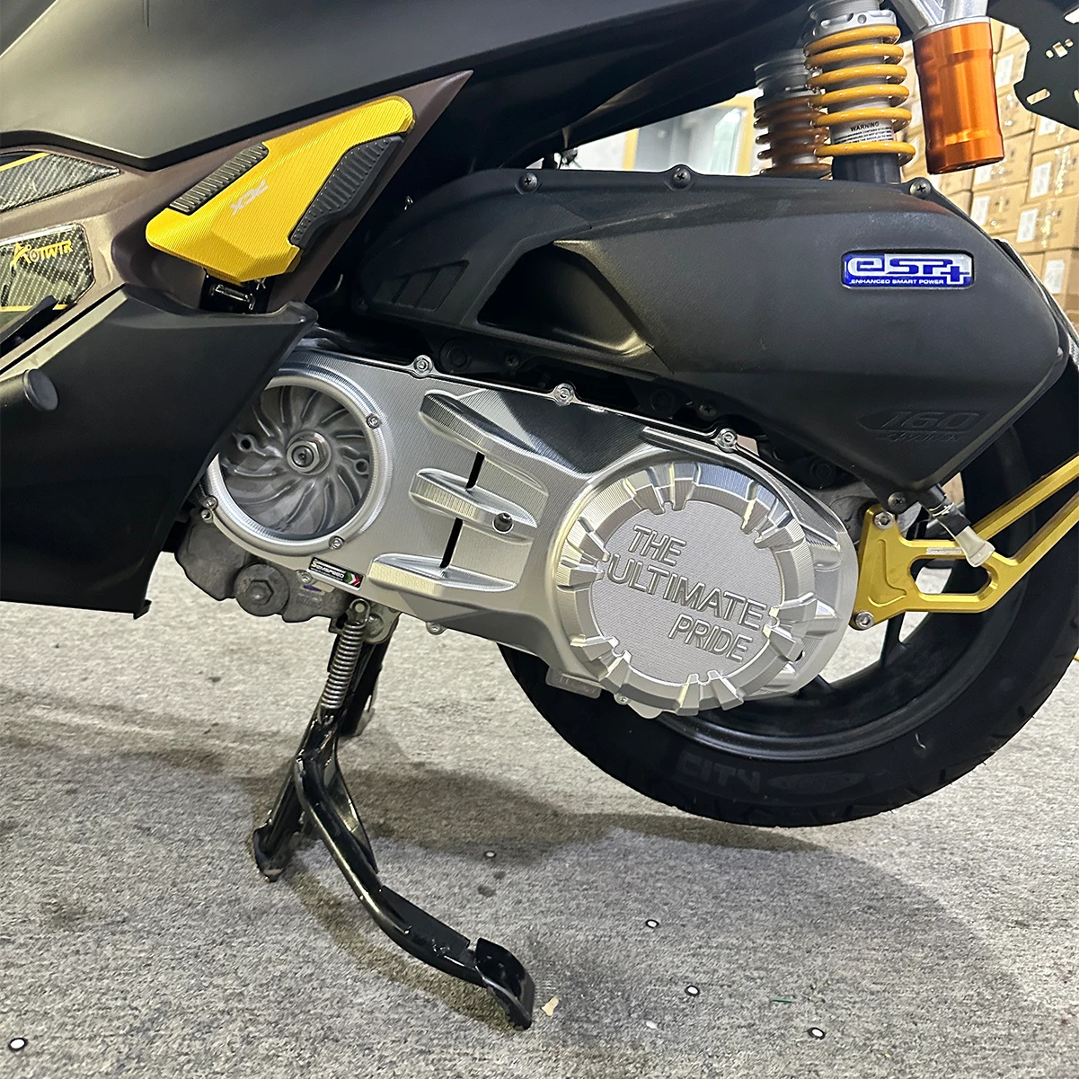 

Motorcycle CNC Alloy BILLET CVT COVER For Honda PCX 160 125 Giorn160 2021-2025 Year ADV 160 2022-2025 Year Transmission CVT Case