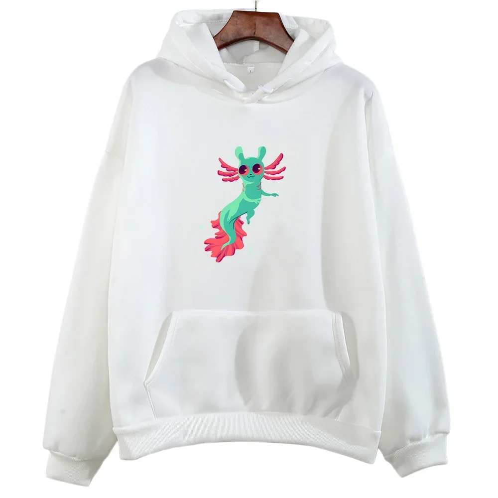 Rain World Hooded Graphic Printing Harajuku Kawaii O-neck Sweatshirts with O-neck Fleece Clothing Moletom Cartoon Comic Hoody