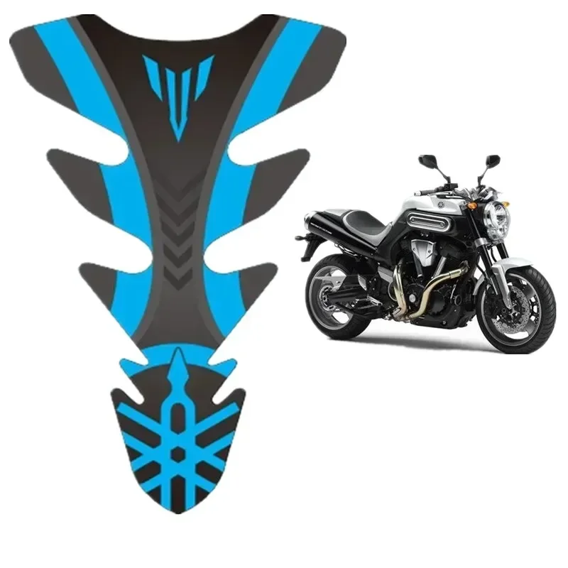 FOR YAMAHA MT01 MT03 MT25 MT07 MT09 MT10 Motorcycle Motor Fuel Tank Protector 3D Gel Sticker Decal -11