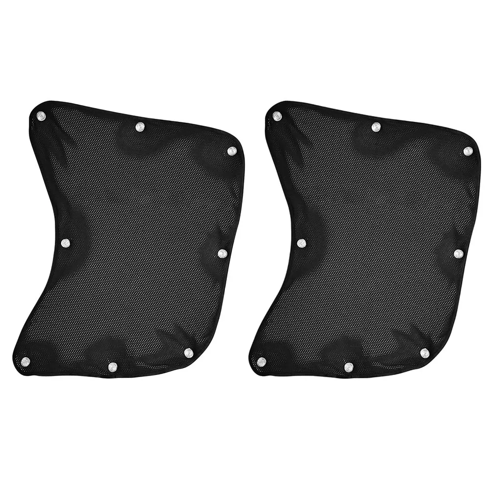 2PCS หน้าต่างด้านข้าง Sun Shade สําหรับกึ่งรถบรรทุกสําหรับ RV กึ่งรถบรรทุก Volvo รถบรรทุก Freightliner Sunshade พร้อมถ้วยดูด UV ป้องกัน