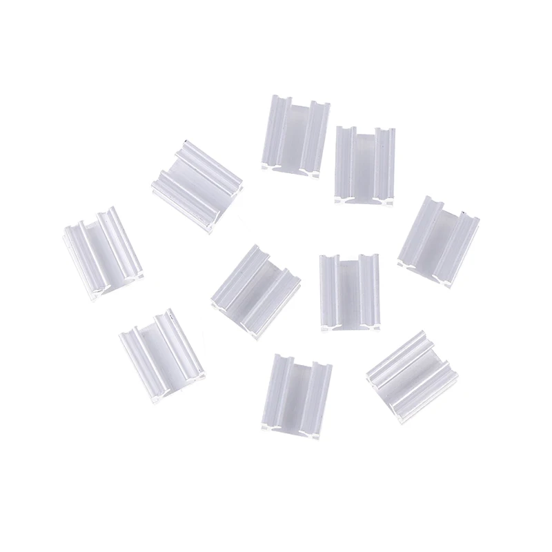 10 Pieces A Lot TO-92 Package Special Delicated Aluminum Radiator For Amplifier DIY Part Triode Heat Sink Upgrade Radiators