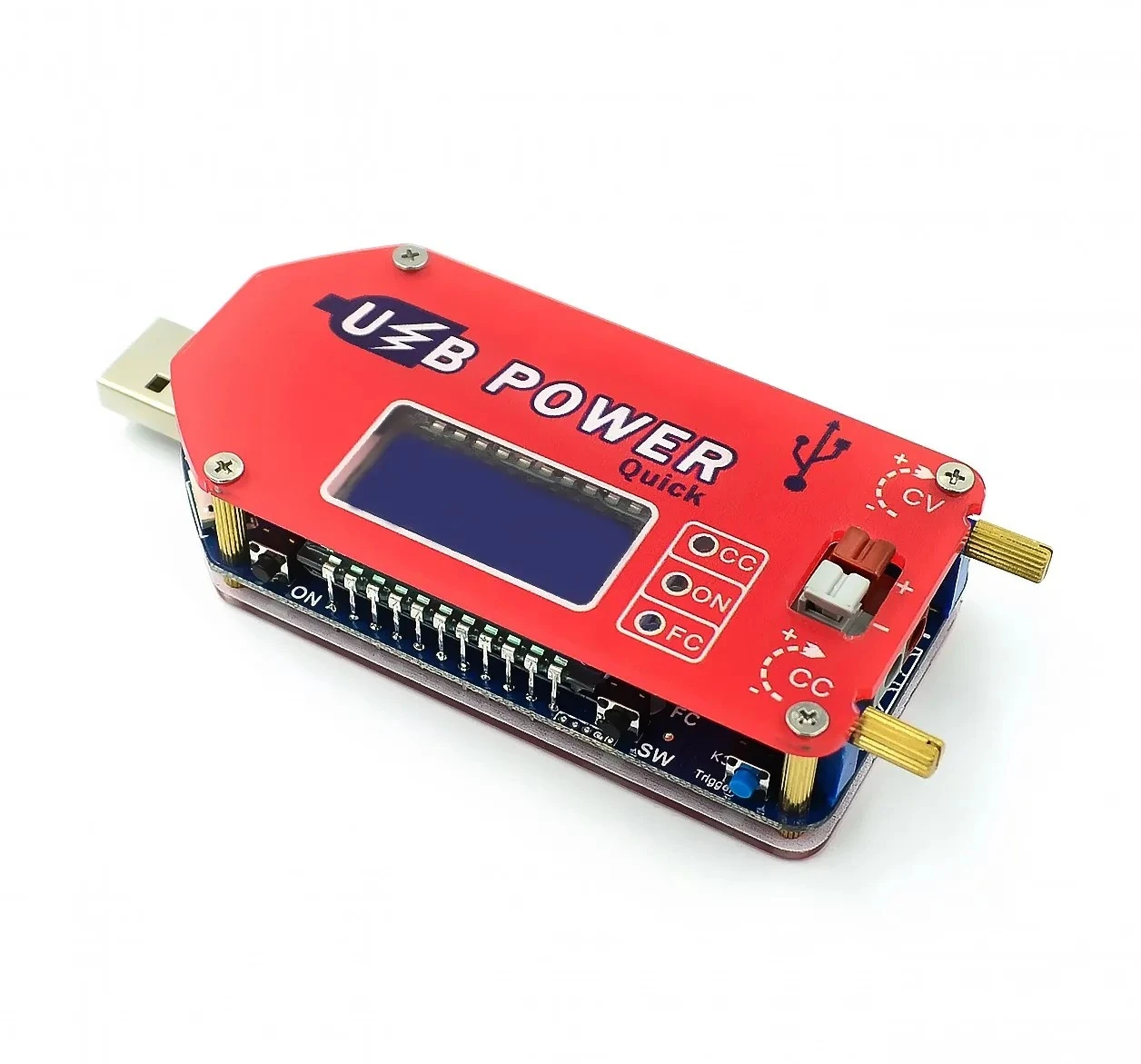 

DC 1-30V 15W QC 2.0 3.0 FCP Fast Charging Laboratory Power Regulator DP2 DP3A Digital Display USB Adjustable Power Module