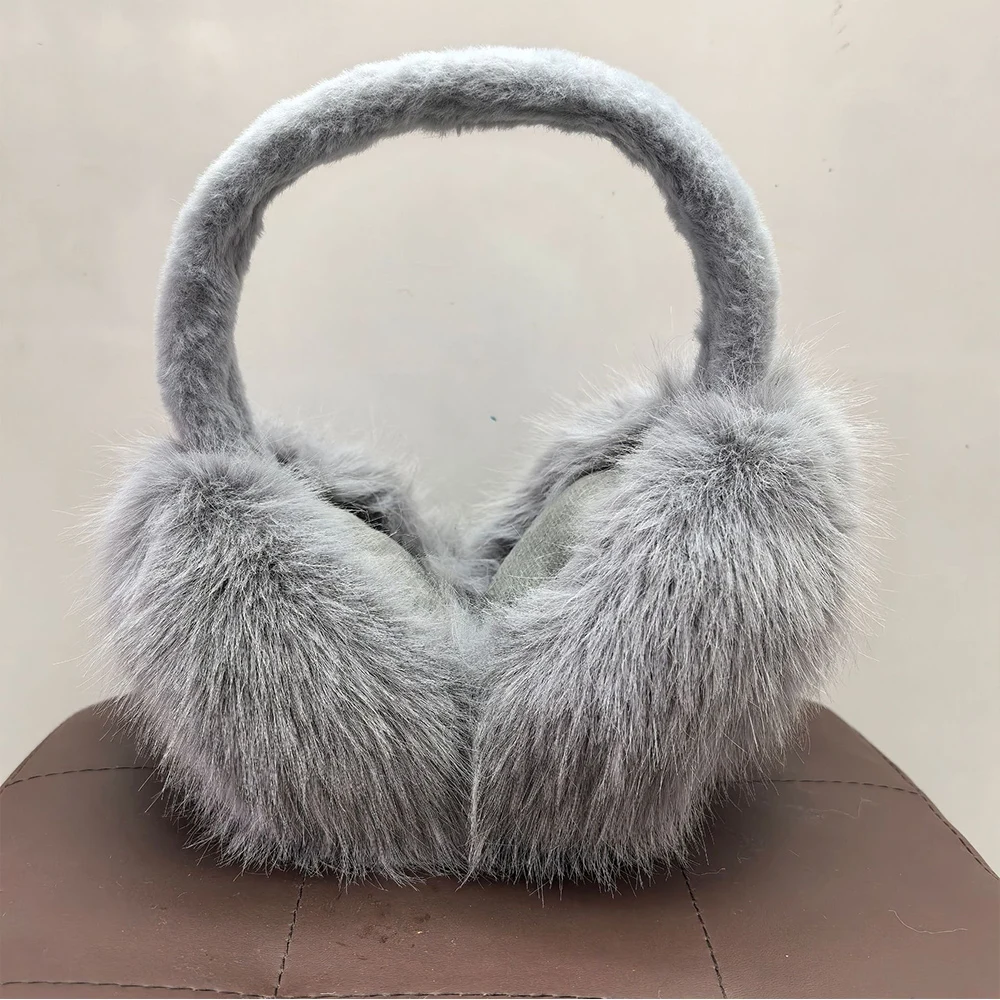 Weiche Plüsch Ohr Wärmer Ohrenschützer Winter Warm Für Frauen Männer Mode Einfarbig Earflap Outdoor Kälte Schutz Ohrenschützer Ohr Abdeckung