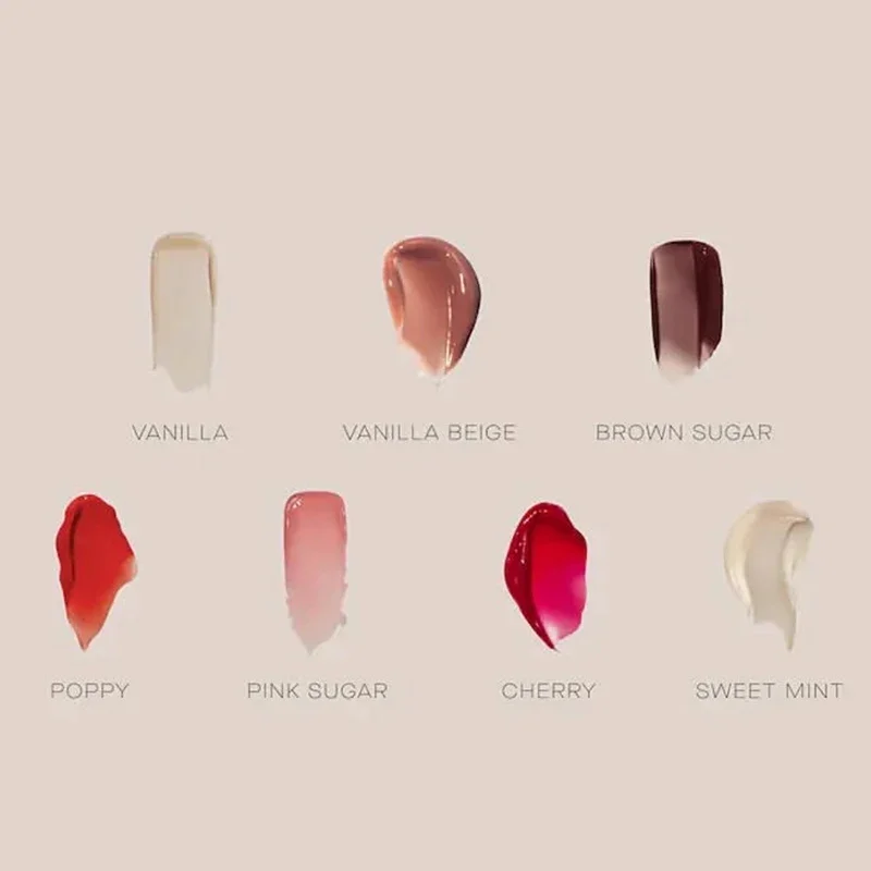 Ins popular verão sexta-feira quente cacau bálsamo labial hidratante conjunto de batom transparente suave tubo espelho brilho labial maquiagemv