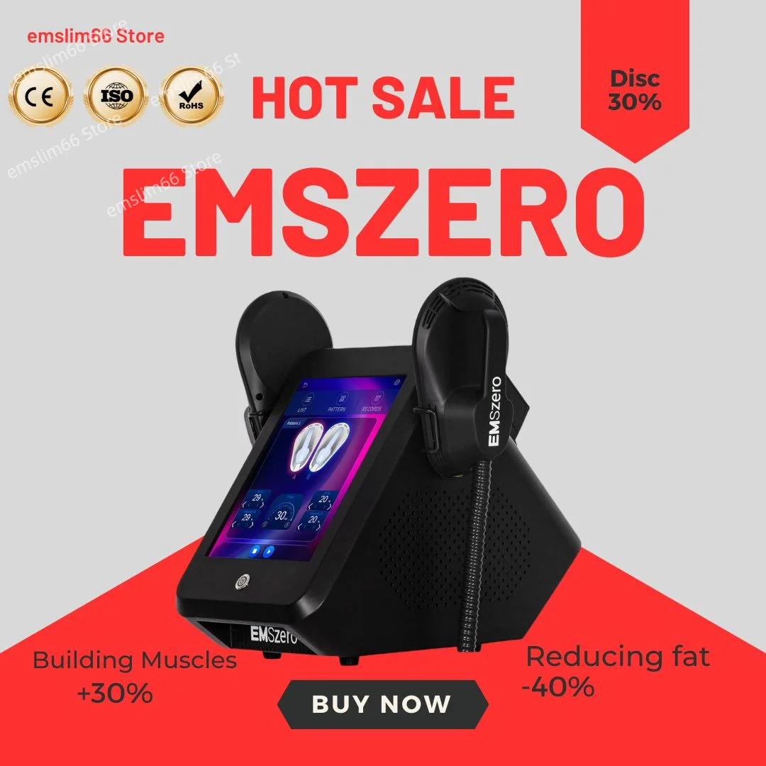 

EMSzero Machine Sculpting Body Muscle Stimulation Massager EMS RF Sculpt 15 Electromagnetic Butt Fat Healthy Beauty Store Salon