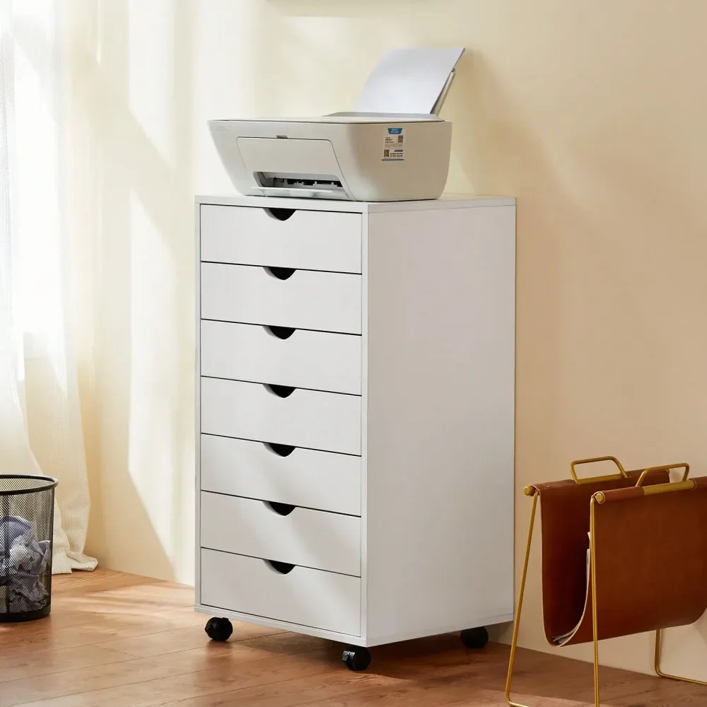 

Office Storage Cabinets And Shelving5 7 Drawer File Cabinet Mobile Vertical Filing Cabinet Storage Dresser With Wheels Rolling U