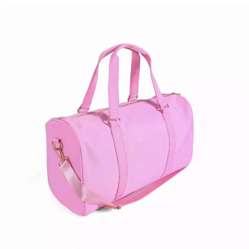 Large-capacity waterproof nylon sports fitness bag, portable messenger storage bag view 5
