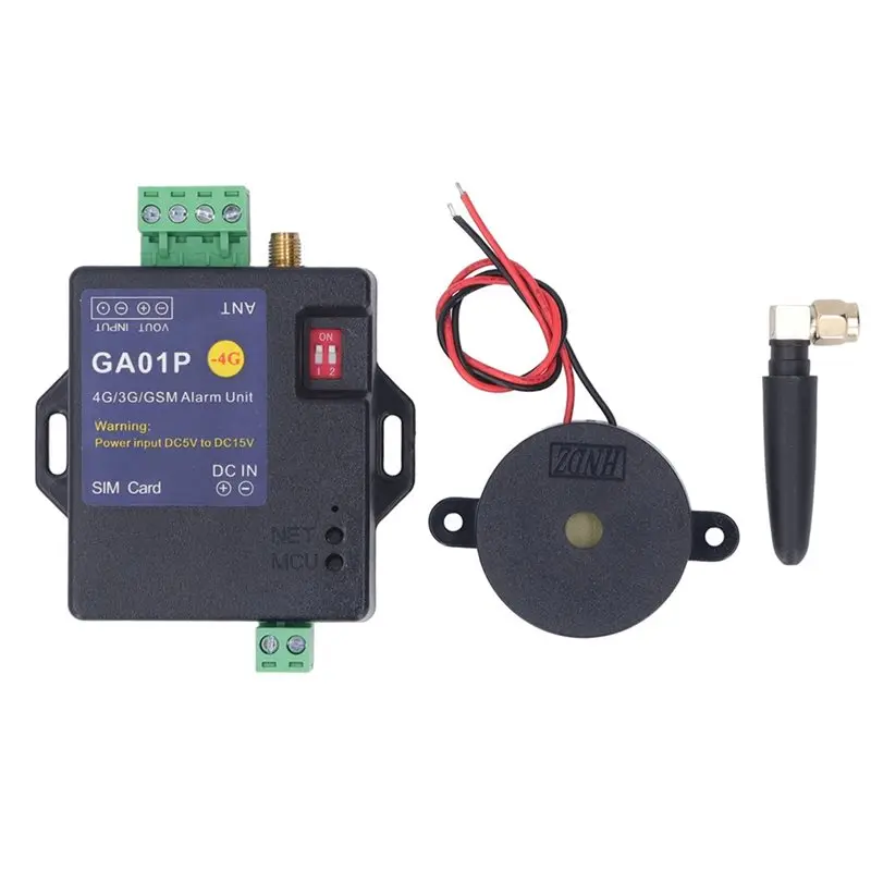 

【EXCLUSIVE!】GA01P 4G GSM Alarm System Mini Rechargeable Module SMS Alarms Security System For Power Failure Alert