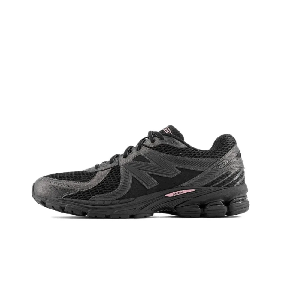 New Balance 860 Breathable Mid top Casual Shoes Unisex Black Pink ML860PH2