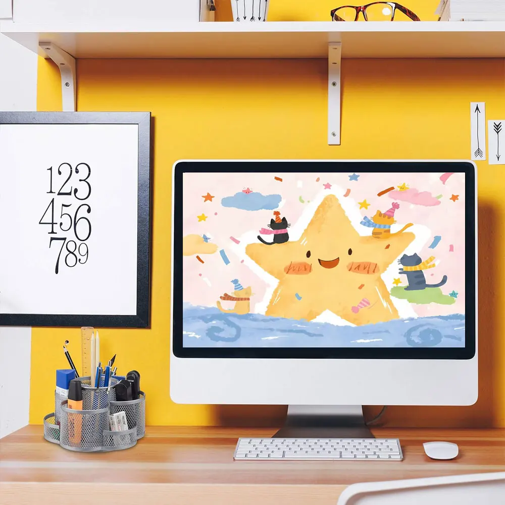 

This 360° rotatable, large-capacity pen holder, makeup brush holder, and desktop organizer is suitable for home and office use.