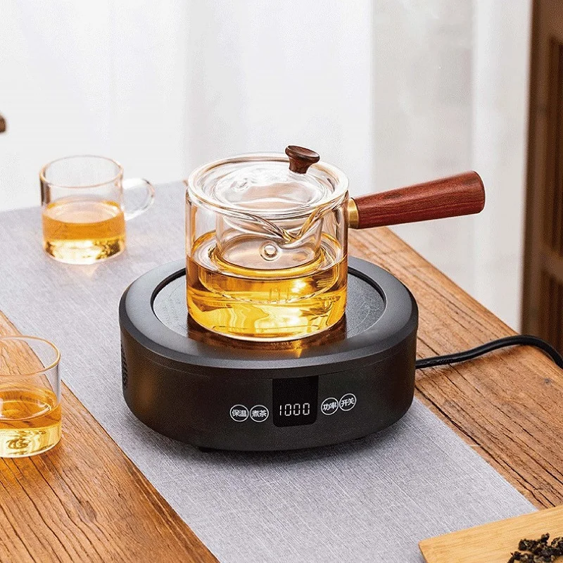 Automatic Keep Warm Tea Stove 10 Gear Adjust Boiling Water Heater Glass Tea Brewer 220V 1000W Household Electric Ceramic Stove