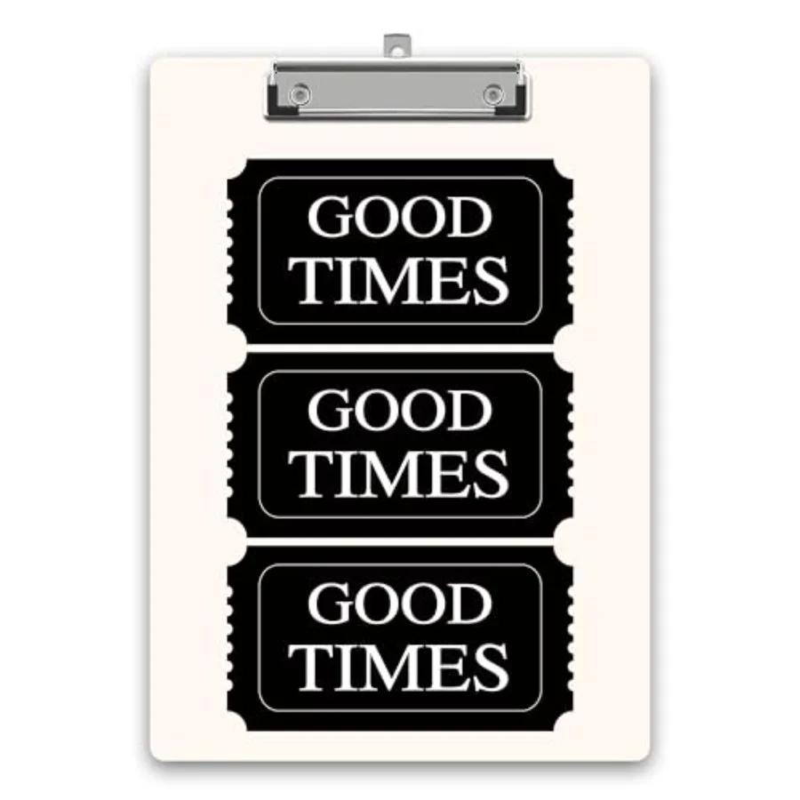 

Aesthetics Clipboard, Preppy Wooden Clipboard with Low Profile Metal Clip, Clip Boards Gifts for Doctors Nurses Teachers Studen