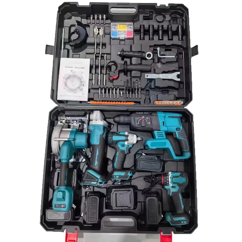 YYHC-Cost-Effective 21v Power Tools Set Cordless Drill Power Tool Set Used for Drilling or Grinding